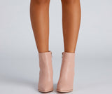 Favorite Kicks Pointed Toe Booties