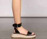 Let's Getaway Espadrille Platform Sandals