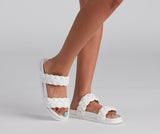 Sandalias con tiras trenzadas Total Cutie