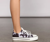 Tie-Dye Frenzy Lace-Up Sneakers