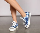 Tie-Dye Frenzy Lace-Up Sneakers