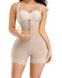 Corset Tummy Control Panties Shapewear For Women Tummy Control Fajas Colombianas Body Shaper Zipper Open Bust Bodysuit