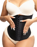 Short Torso Waist Trainer Corset for Tummy Control Underbust Sports Workout Hourglass Body Shaper