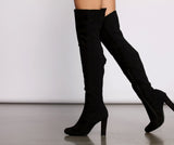 50/50 Trendy Stunner Over The Knee Boots