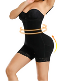 Corset Tummy Control Panties Shapewear For Women Tummy Control Fajas Colombianas Body Shaper Zipper Open Bust Bodysuit