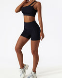 Quick-Dry Biker Shorts with Pockets