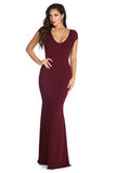 Aubrie Formal Open Back Dress