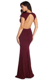 Aubrie Formal Open Back Dress