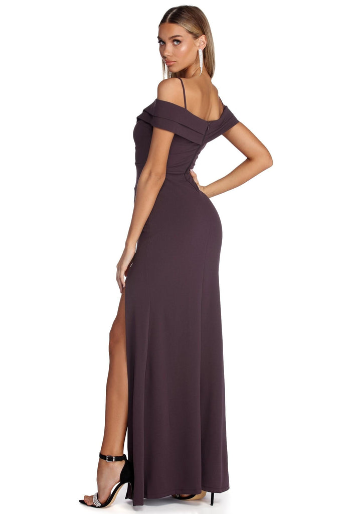 Nora High-Slit Stylish Mermaid Dress main image 1