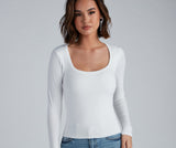 Basic Essential Long Sleeve Top