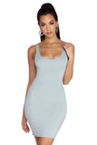 Basic Scoop Mini Dress