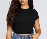 Better Basics Crop Tee