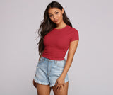 Better Basics Crop Tee