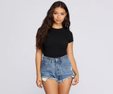 Better Basics Crop Tee