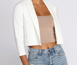 Chic And Cropped Blazer