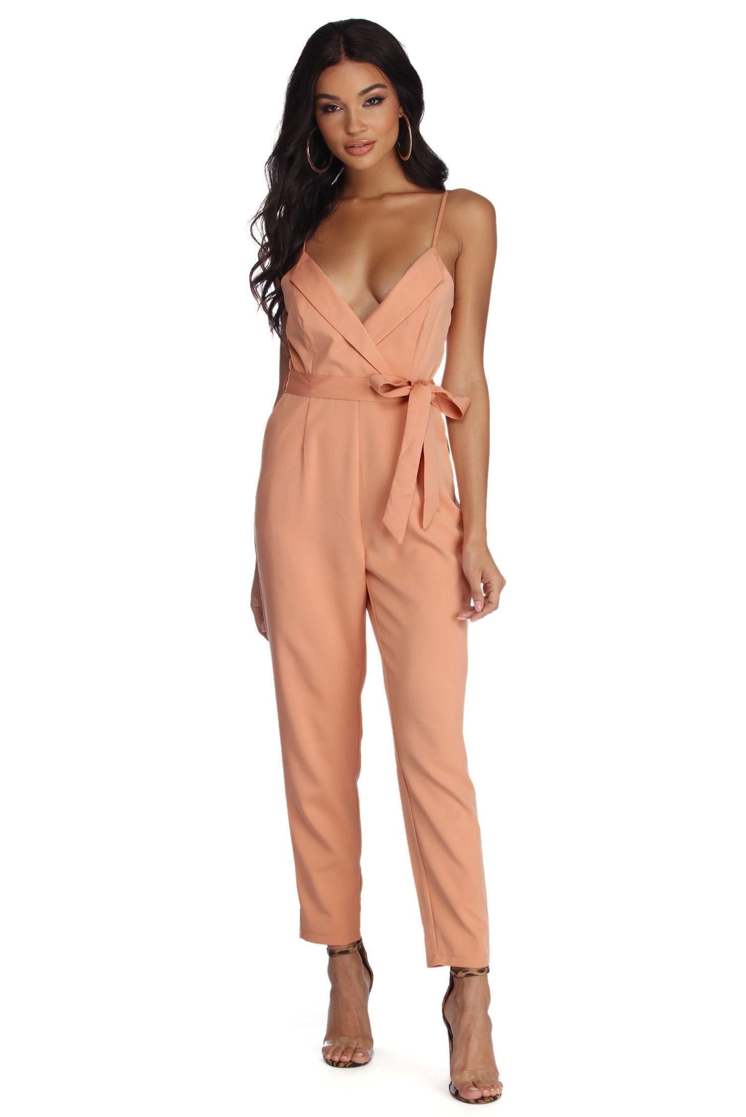 Classic Chic Tapered Jumpsuit