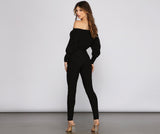 Classically Chic Boat Neck Catsuit