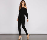 Classically Chic Boat Neck Catsuit