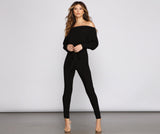 Classically Chic Boat Neck Catsuit