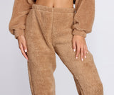 Cozier Than Ever Sherpa PJ Joggers