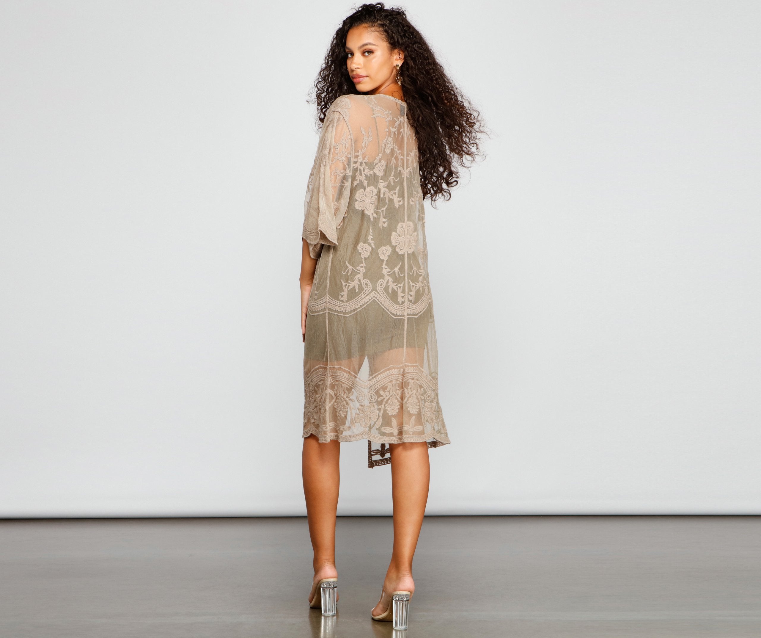 Crochet Babe Lace Duster
