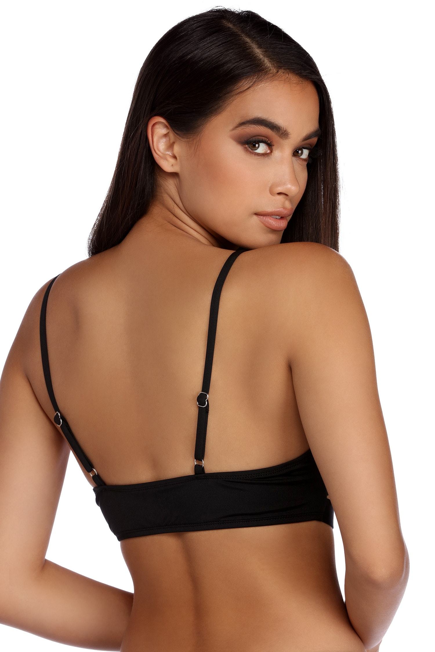Cut To The Chase Swim Top
