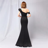 Delana Elegant Formal One Shoulder Dress