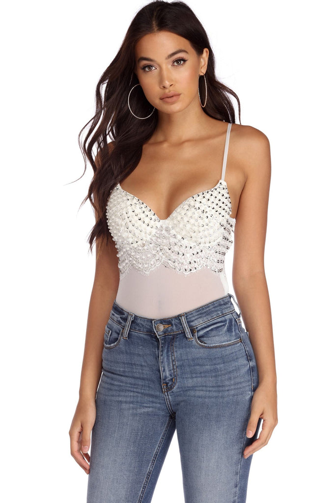Diamond shaped bodysuit main image 0