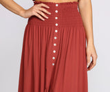 Dreamy Boho Ruffle Hem Maxi Skirt