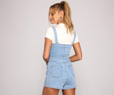 Easy Denim Days Shortalls