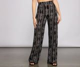 Effortless Beauty Boho Wide-Leg Pants