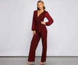 Effortless Beauty Chiffon Jumpsuit