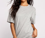 Effortless Everyday Oversize Basic Tee