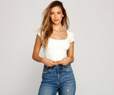 Effortless Style Casual Crop Top