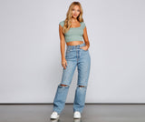 Effortless Style Casual Crop Top