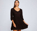 Vestido babydoll Effortless Vibes