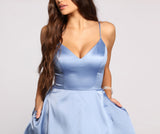 Emme Satin Party Dress