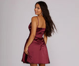 Emme Satin Party Dress