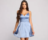 Emme Satin Party Dress