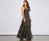 Floral Desire Ruffled Maxi Dress