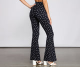 Floral Mood Ditsy Flared Pants