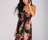 Flowy In Floral Maxi Dress