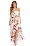 Flowy In Floral Maxi Dress