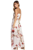 Flowy In Floral Maxi Dress