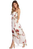 Flowy In Floral Maxi Dress