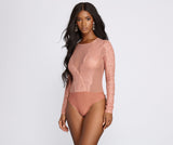 For The Love of Lace Bodysuit