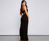 Francesca Formal One Shoulder Crepe Dress