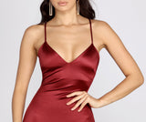 Fuego Satin Mini Dress