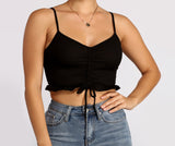 Get A Cute 'Fit In Knit Cropped Tank