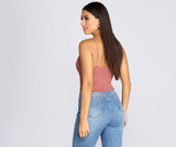 Girl Next Door Cropped Tank